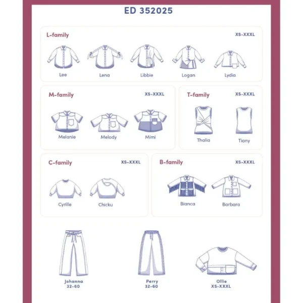 revista de patrones patrones de costura costura creativa DIY costura costura moderna patrones en inglés sewing patterns magazine patrones mujer