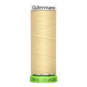 Hilo de coser reciclado 100m amarillo claro 325 - Gütermann