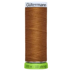 Hilo de coser reciclado 100m marrón 448 - Gütermann