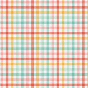 Popelín Easter Plaid - Paintbrush Studio