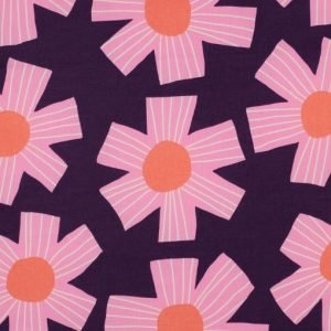 Voile de algodón Sunny Days Dark Purple - Nerida Hansen