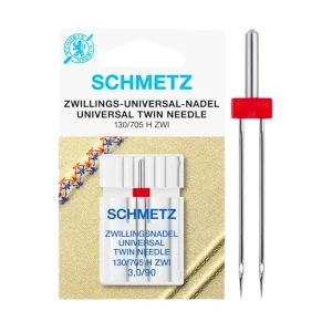 Aguja máquina de coser universal gemela 3.0/90 - Schmetz