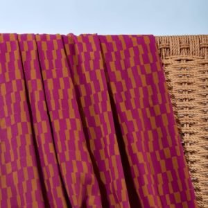 Crepé de viscosa Ecovero™ Domino Dahlia - Atelier Brunette