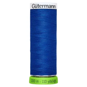 Hilo de coser reciclado 100m azul 315 - Gütermann
