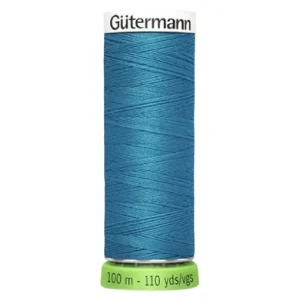 Hilo de coser reciclado 100m azul bondi 761- Gütermann