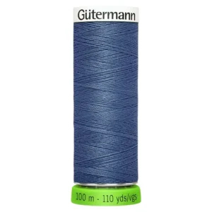 Hilo de coser reciclado 100m denim 112 - Gütermann