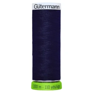 Hilo de coser reciclado 100m azul oscuro 339 - Gütermann