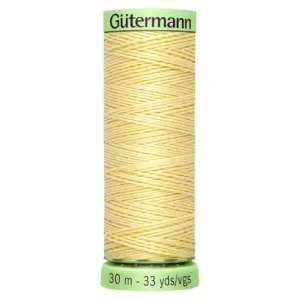 Hilo de torzal reciclado 30m amarillo claro 325 - Gütermann