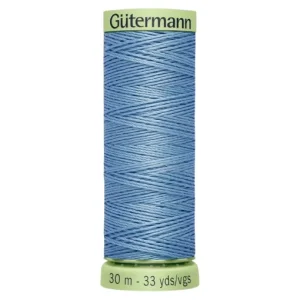 Hilo de torzal reciclado 30m azul acero 143 - Gütermann