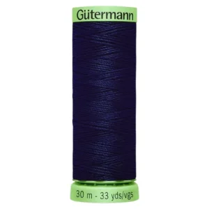 Hilo de torzal reciclado 30m azul oscuro 339 - Gütermann