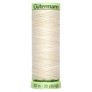Hilo de torzal reciclado 30m beige 802 - Gütermann