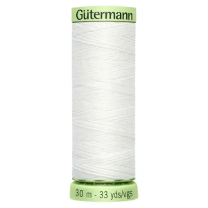 Hilo de torzal reciclado 30m blanco 800 - Gütermann