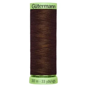 Hilo de torzal reciclado 30m chocolate 694 - Gütermann