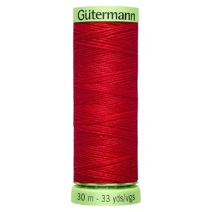 Hilo de torzal reciclado 30m rojo 156 - Gütermann